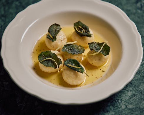 Pasta at Osteria Mucca, an Italian restaurant by Paisano & Daughters in Newtown's Australia Street in Sydney