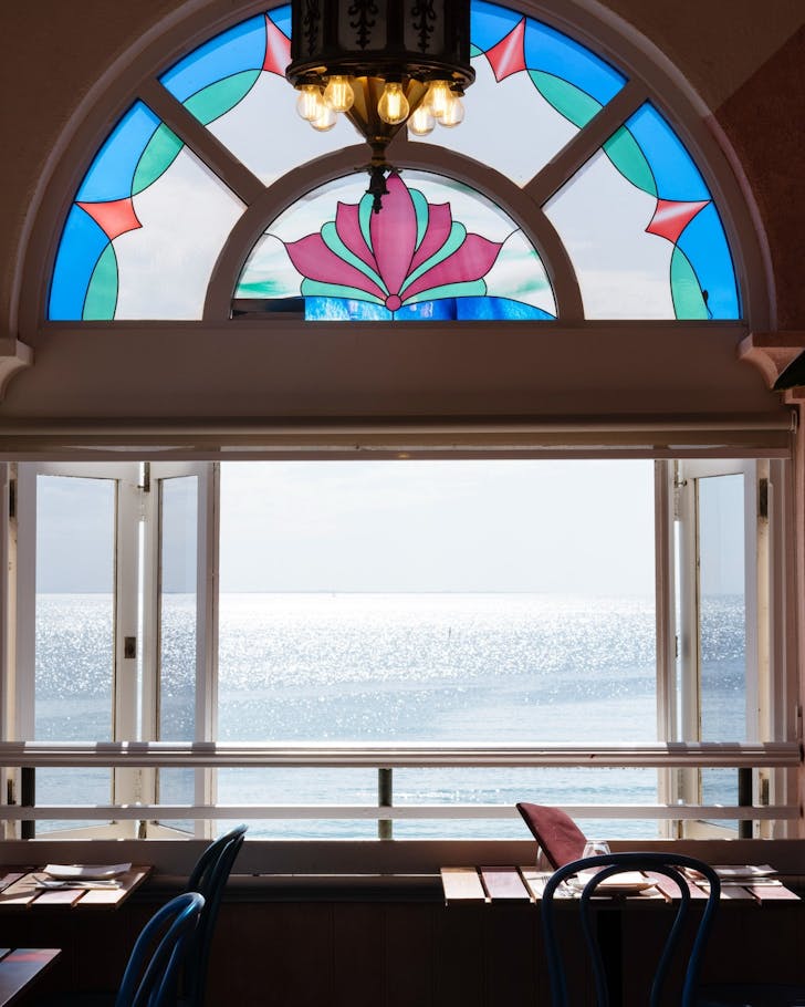 The view over the water at Indigo Oscar