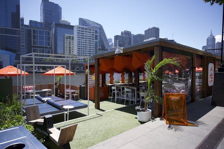 Casa Aperol at Petanque Social Melbourne