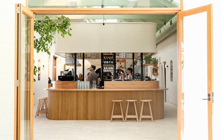 The interior of Bloom